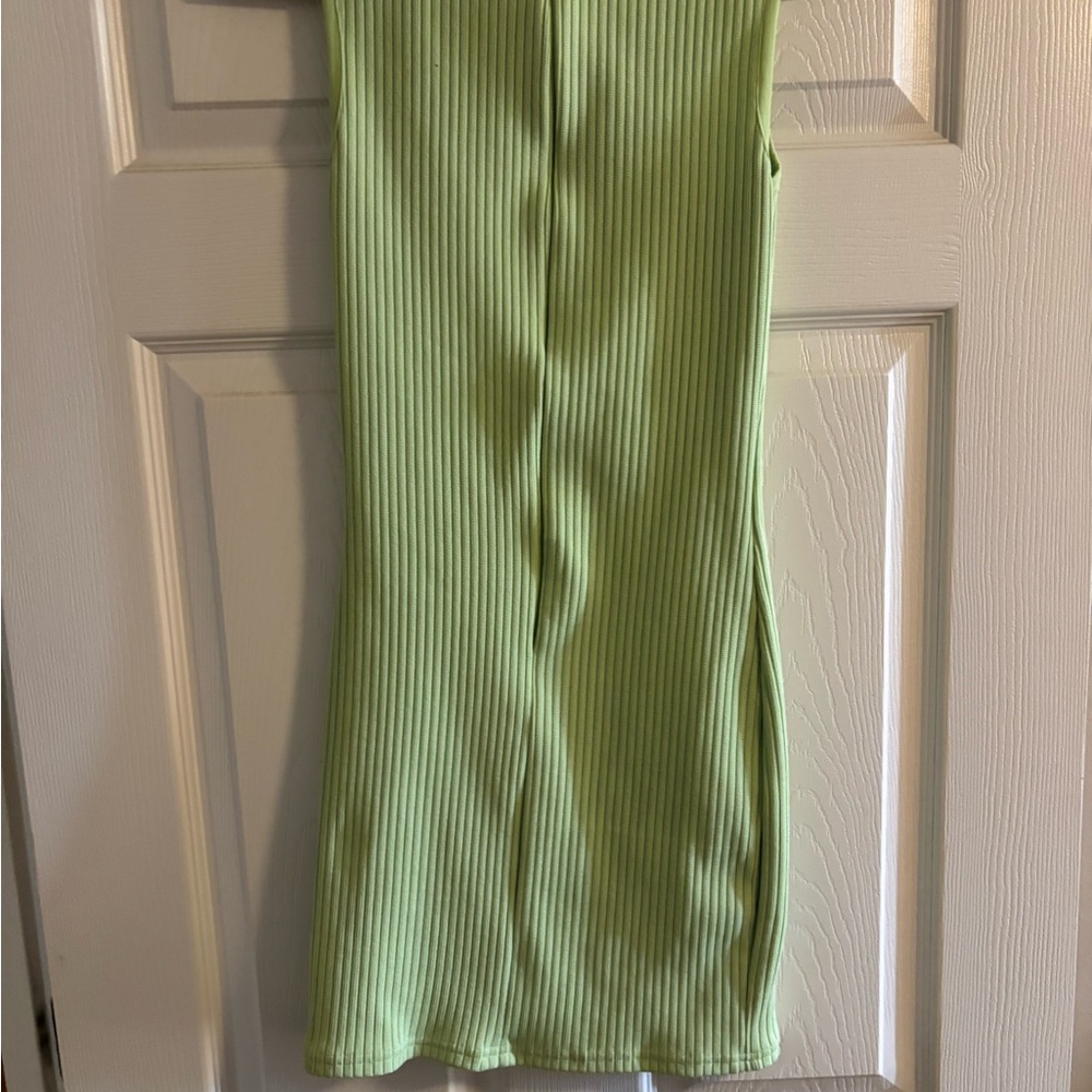 Forever 21 Light Green Ribbed Top